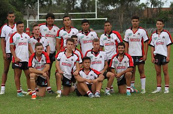 Endeavour Sports High School at the 2014 gio Schoolboy 9s Game 7 Team Photo (Photo : steve monty / OurFootyMedia) 