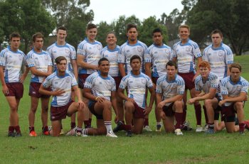 The HILLS SHS @ the gio Schoolboys 9s Team Photo (Photo : steve monty / OurFootyMedia) 