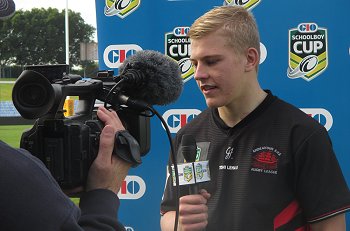 Rhys Davies - Endeavour SHS gio Most Trusted Player (Photo : steve monty / OurFootyTeam.Com)