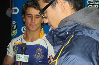 Joey Tramontana gio Most Trusted Player - Patrician Brothers Blacktown (Photo : steve monty / OurFootyTeam.Com)