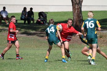Endeavour SHS v Hunter SHS - St. Marys Cup Action (Photo : Steve Monty / OurFootyMedia) 