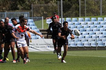 Fiji v Lebanon u16s Tim Mannah / Jaryd Hayne Cup 1st HALF Action (Photo : steve monty / OurFootyTeam.Com)