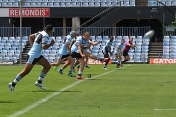 Cronulla SHARKS v Balmain TIGERS Mattys Cup Rnd 2 @ Shark Park ACTION (Photo : steve monty / OurFootyMedia) 