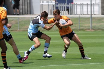 Cronulla SHARKS v Balmain TIGERS Harold Matthews Cup Rnd 2 @ Shark Park ACTION (Photo : steve monty / OurFootyMedia) 