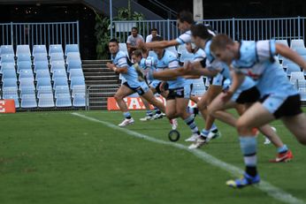 Cronulla SHARKS v Balmain TIGERS SG Ball Cup Rnd 2 @ Shark Park ACTION (Photo : steve monty / OurFootyMedia) 