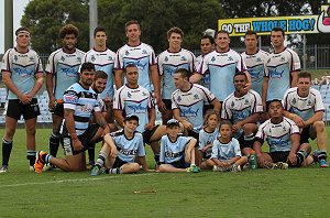 Cronulla Sharks NSW CUP trial v WestsTigers Dragons Team Photo (Photo : steve monty / OurFootyMedia) 