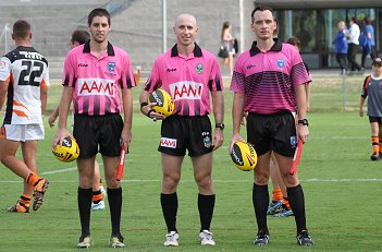 Holden Cup u20s Trial Referee's (Photo : steve monty / OurFootyMedia) 