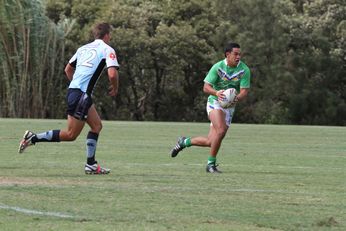 Cronulla SHARKS v Canberra RAIDERS SG Ball Cup Trial Action (Photo : Steve Monty / OurFootyMedia) 