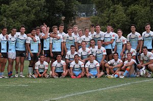 Cronulla Sharks SG Ball Cup trial v Raiders Squad Team Photo (Photo : steve monty / OurFootyMedia) 