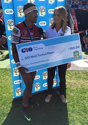 Julian Christian (Kirwan SHS) gio MOST TRUSTED PLAYER of the GRAND FINAL & 