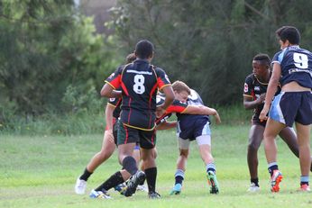 Chase Stanley Cup Action - Matraville SHS v Illawarra SHS (Photo : steve montgomery / OurFootyTeam.com) 