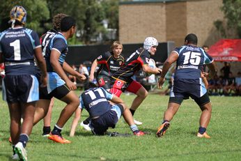 Chase Stanley Cup Action - Matraville SHS v Illawarra SHS (Photo : steve montgomery / OurFootyTeam.com) 