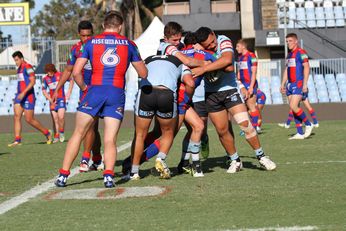 Cronulla SHARKS v Newcastle Knights 1st Half SG Ball Cup Trial (Photo : steve montgomery / OurFootyTeam.com)