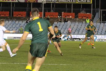 Australian Schoolboys v England Academy 2nd Test - 1st Half Action (Photo : steve montgomery / OurFootyTeam.com) 