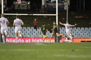 Australian Schoolboys v England Academy 2nd Test - 1st Half Action (Photo : steve montgomery / OurFootyTeam.com) 