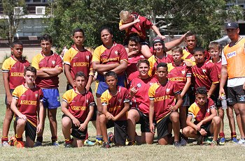Ashcroft High School 2016 u14s Buckley Shield TRIAL Team Photo (Photo : steve montgomeryy / OurFootyMedia) 