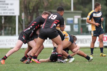 gio Schoolboy Cup Semi Final Action - Endeavour SHS v Westfields SHS (Photo : steve montgomery / OurFootyTeam.com)