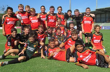 Illawarra SHS u13s Michael Buettner Shield Team Photo (Photo : steve montgomeryy / OurFootyMedia) 