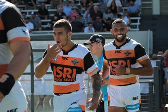 Josh Addo Carr WestsTigers - NSWRL Intrust Super Premiership Cup 2016 Rnd 5 Newtown JETS v WestsTigers 1st Half Action (Photo : steve montgomery / OurFootyTeam.com)