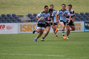 2016 NSWRL SG Ball Cup Rnd 1 Western Suburbs Magpies v Cronulla Sharks 1st Half Action (Photo : steve montgomery / OurFootyTeam.com)