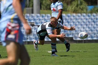 Isaac Longmuir NSWRL Harold Matthews Cup Rnd 4 Cronulla Sharks v Centurions 1st Half Action (Photo : steve montgomery / OurFootyTeam.com)
