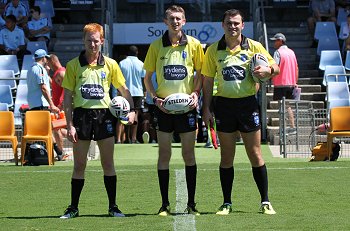 Ethan Murray, Daiel Luttringer & Garth Burley NSWRL Harold Matthews Cup - Rnd 4 Referee's (Photo : steve montgomery / OurFootyTeam.com)
