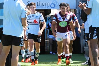 NSWRL SG Ball Cup 2016 Rnd 6 Cronulla Sharks v Manly SeaEagles 1st Half Action (Photo : steve montgomery / OurFootyTeam.com)