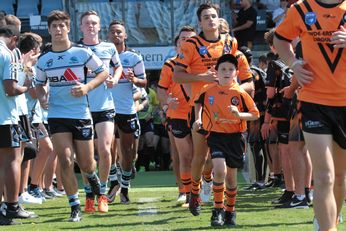 2016 NSWRL SG Ball Cup Rnd 7 Cronulla Sharks v Balmain Tigers 1st Half Action (Photo : steve montgomery / OurFootyTeam.com)