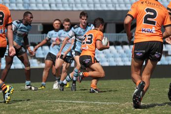 2016 NSWRL SG Ball Cup Rnd 7 Cronulla Sharks v Balmain Tigers 2nd Half Action (Photo : steve montgomery / OurFootyTeam.com)