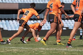 NSWRL SG Ball Cup 2016 Rnd 7 Cronulla Sharks v Balmain Tigers 2nd Half Action (Photo : steve montgomery / OurFootyTeam.com)