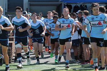 NSWRL SG Ball Cup 2016 Rnd 7 Cronulla Sharks v WSAS 1st Half Action (Photo : steve montgomery / OurFootyTeam.com)