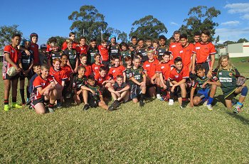 ILLAWARRA and Endeavour SHS u13's Michael Buettner Shield Team Photo (Photo : Steve Montgomery / OurFootyTeam.com) 
