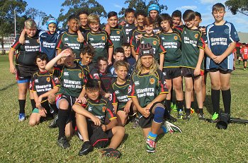 Illawarra SHS YEAR 7 Michael Buettner Shield Team Photo (Photo : Steve Montgomery / OurFootyTeam.com) 