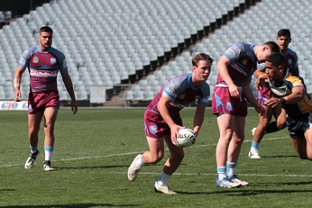 Kyle Schneider - Westfileds SHS v The Hills SHS - gio Schoolboy Cup Action (Photo : steve montgomery / OurFootyTeam.com) 
