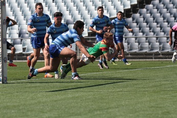 St. Johns Woodlawn v Patrician Bros Fairfield 2017 gio Schoolboy Trophy Grand Final Action (Photo : Steve Montgomery / OurFootyTeam.Com)