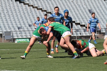 St. Johns Woodlawn v Patrician Bros Fairfield 2017 gio Schoolboy Trophy Grand Final Action (Photo : Steve Montgomery / OurFootyTeam.Com)