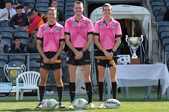 Dillan Wells, Tom Stindl & Mitch Robinson - Referee's - gio Schoolboy Cup Grand Final (Photo : steve montgomery / OurFootyTeam.com) 