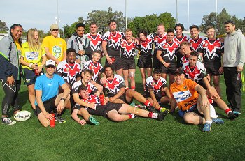Erindale College, ACT 2017 gio Schoolboy Cup Quarter Final Team Photo (Photo : steve montgomery / OurFootyTeam.com) 