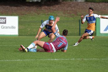 Patrician Brothers Blacktown v The Hills SHS - gio Schoolboy Cup Rnd 2 Action (Photo : Steve Montgomery / OurFootyTeam.com) 