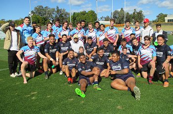 Chifley College and St. Patricks College Sutherland 2017 gio Schoolboy Trophy Semi Final Team Photo (Photo : Steve Montgomery / OurFootyMedia) 