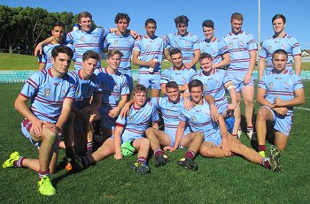 St. GREGORYS Catholic College, Campbelltown 2017 gio Schoolboy Cup Semi Final Team Photo (Photo : steve montgomery / OurFootyTeam.com) 