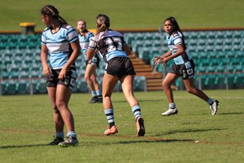 Qualifying Final Cronulla - Sutherland Sharks v Illawarra Steelers Tarsha Gale Cup Girls Rugby League Action (Photo : steve montgomery / OurFootyTeam.com)