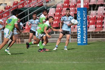 NSWRL Harold Matthews Cup Semi Final Cronulla - Sutherland Sharks v Canberra Raiders Action (Photo : steve montgomery / OurFootyTeam.com)