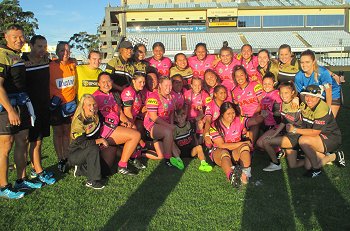 Penrith Panthers U18 Tarsha Gale Cup Women's Rugby League Preliminary Final v Steelers TeamPhoto (Photo : steve montgomery / OurFootyTeam.com)