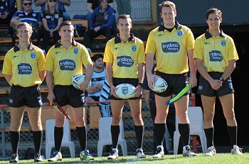 - REFEREE'S - Illawarra Steelers v Penrith Panthers Tarsha Gale Cup u18 Girls Rugby League Preliminary Final (Photo : steve montgomery / OurFootyTeam.com)