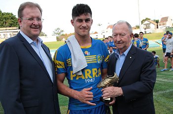 Tayln Brown - Best on Ground in the 2017 NSWRL SG Ball Cup Grand Final Cronulla Sharks v v Parramatta Eels Action (Photo : steve montgomery / OurFootyTeam.com)