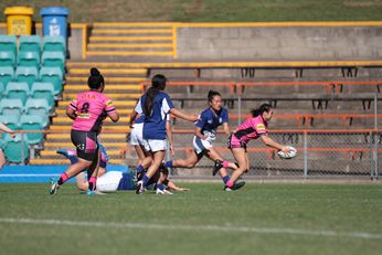 Grand Final Canterbury Bulldogs v Penrith Panthers Tarsha Gale Cup Girls Rugby League Action (Photo : steve montgomery / OurFootyTeam.com)