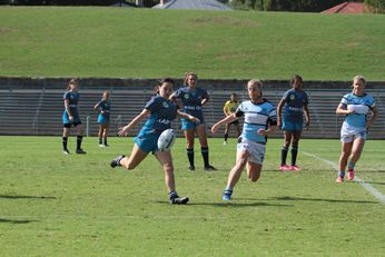 NSWRL Tarsha Gale Cup u18 Girls Rugby League Rnd 2 Sydney Indigenous Academy v Canberra RaidersCronulla - Sutherland Sharks Action (Photo : steve montgomery / OurFootyTeam.com)