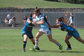 Sydney Indigenous Academy v Cronulla Sharks U18 Tarsha Gale Cup u18 Girls Rugby League Action (Photo : steve montgomery / OurFootyTeam.com)
