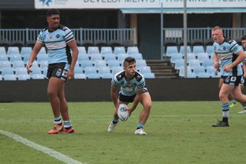 Jared Domazetovski - NSWRL Harold Matthews Cup Rnd 3 Cronulla - Sutherland Sharks v South Sydney Rabbitoh's Action (Photo : steve montgomery / OurFootyTeam.com)